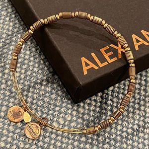 Alex and Ani Beaded Wire Bangle Bracelet